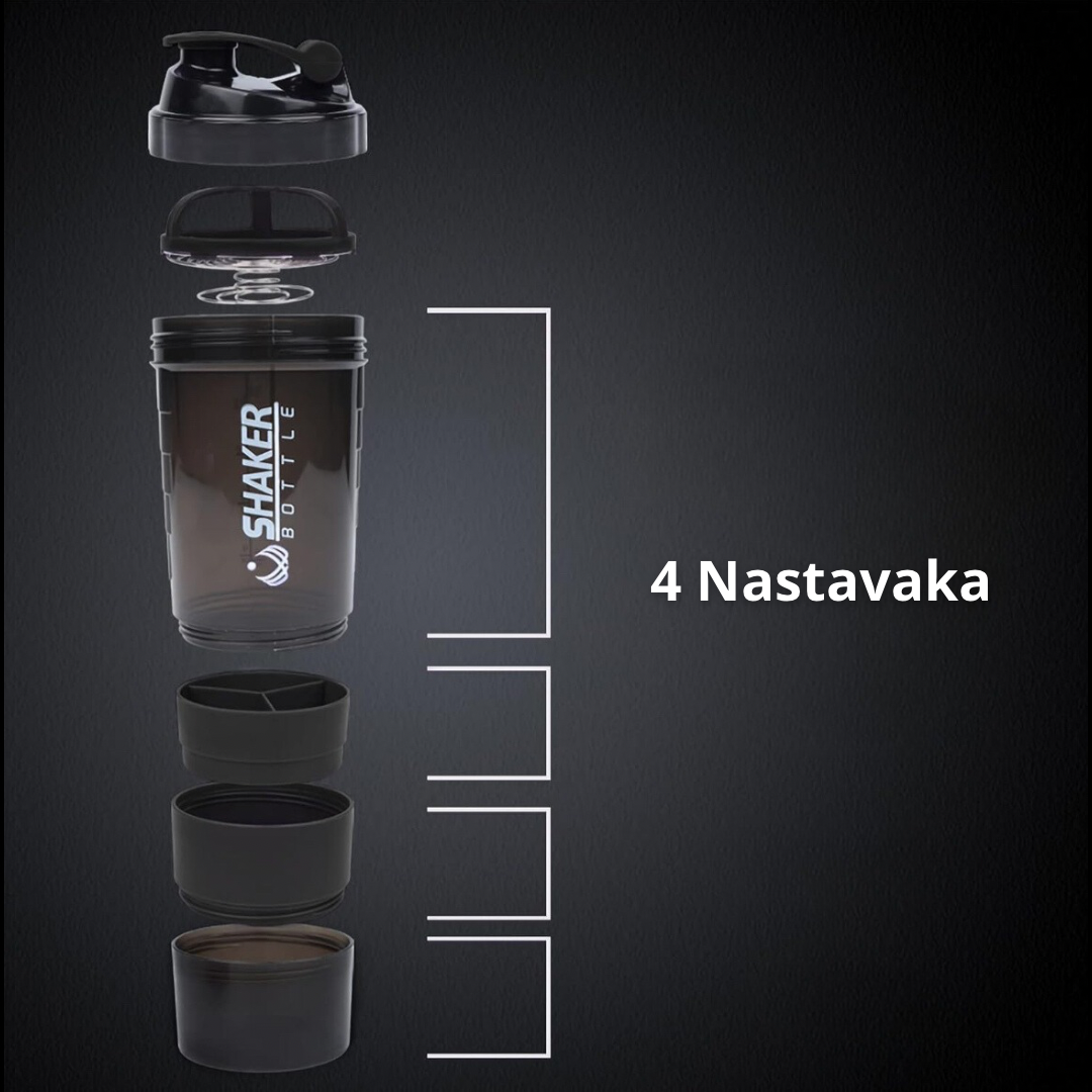 Šejker sa 4 nastavaka